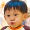 藍色の瓶子