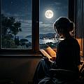 流雲映月